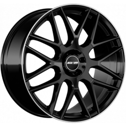 GMP Berghem Black Dia Lip 8x18 5/112 ET45 Ã66,6 R14